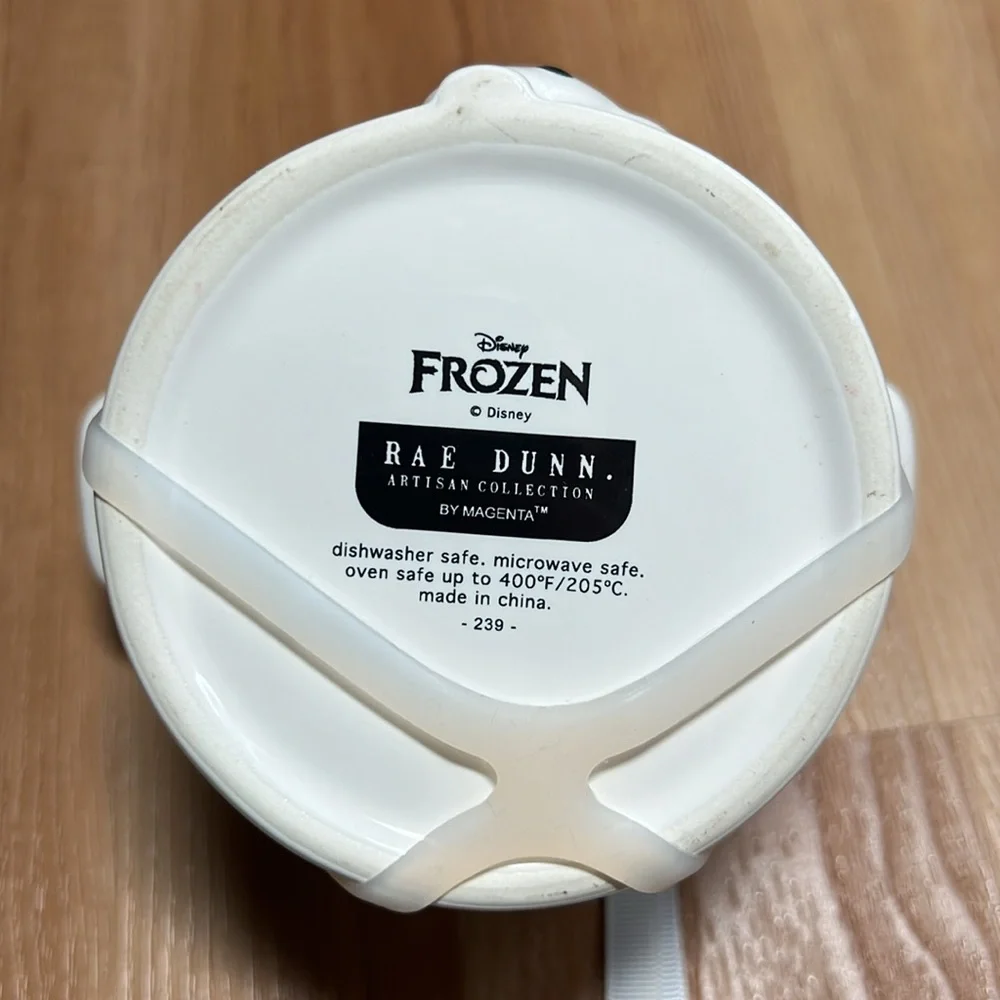 Rae Dunn Disney Frozen Olaf Snowman Unmeltable Small Baking Dish